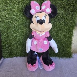 Disney Minnie Mouse Plush Toy - Pink